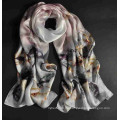 Türkischer silk Schal der neuen Ankunft whosale Digitaldruckfrauen